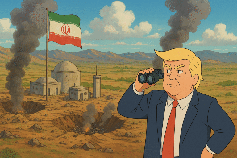 Satellite Images Challenge Trump’s Claim of ‘Total Obliteration’ in US Strikes on Iranian Nuclear Sites